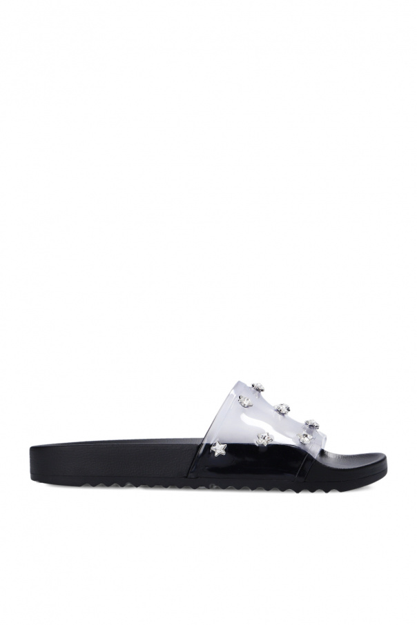 Transparent best sale puma slides